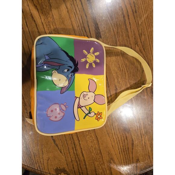 Vintage "Thermos" '90s Winnie the Pooh Soft Insulated Lunchbox - Picture 1 of 8